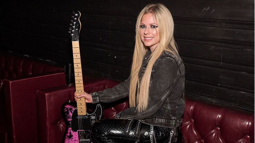 Avril Lavigne en un concierto