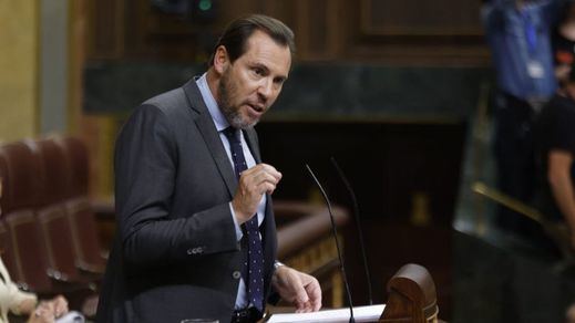 Óscar Puente, del PSOE, en el Congreso