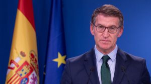 Feijóo exige al PSOE abandonar "el pacto miserable" en Pamplona con Bildu, "heredero de una banda terrorista"