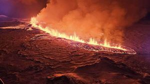 El Gobierno islandés establece un área de exclusión total tras la erupción del volcán de Grindavík