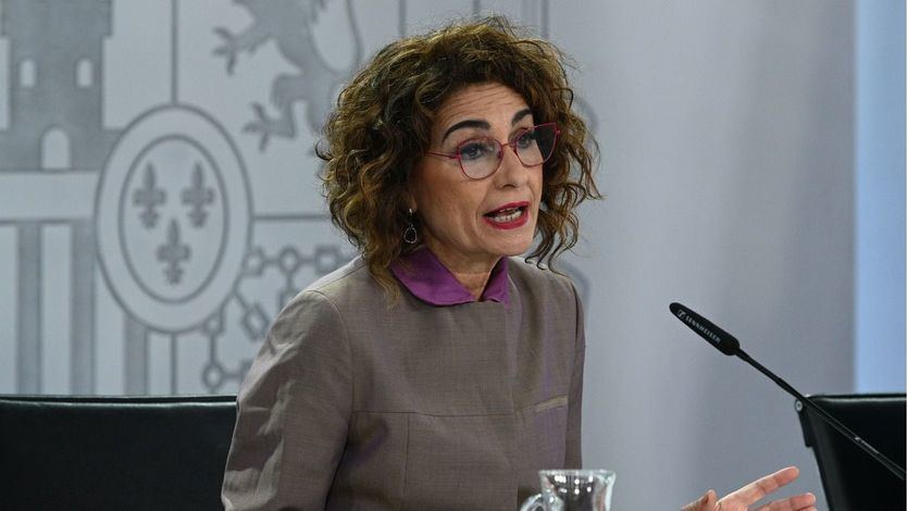 La vicepresidenta cuarta y ministra de Hacienda, María Jesús Montero