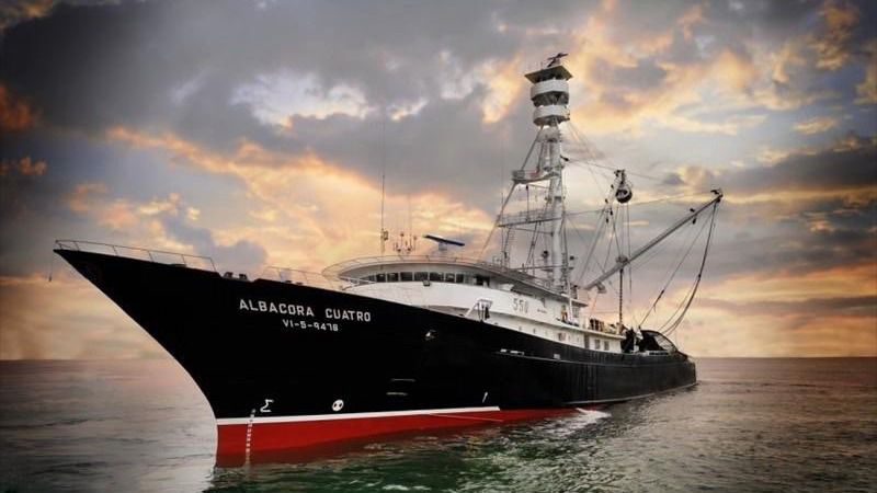 El barco Albacora Cuatro