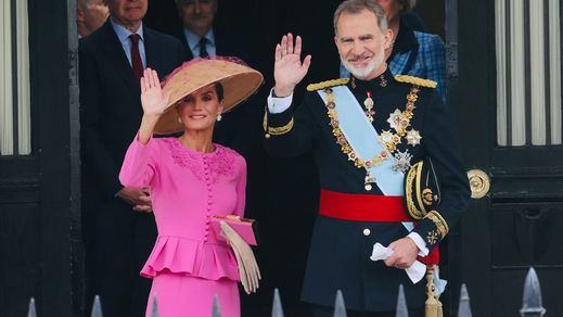 Los Reyes Felipe y Letizia, en la Coronación del Rey Carlos III de Inglaterra
