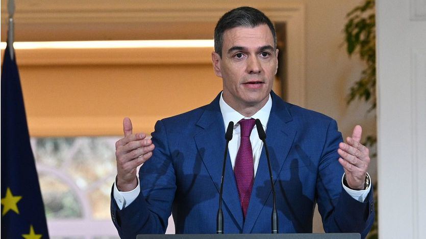 El presidente del Gobierno, Pedro Sánchez