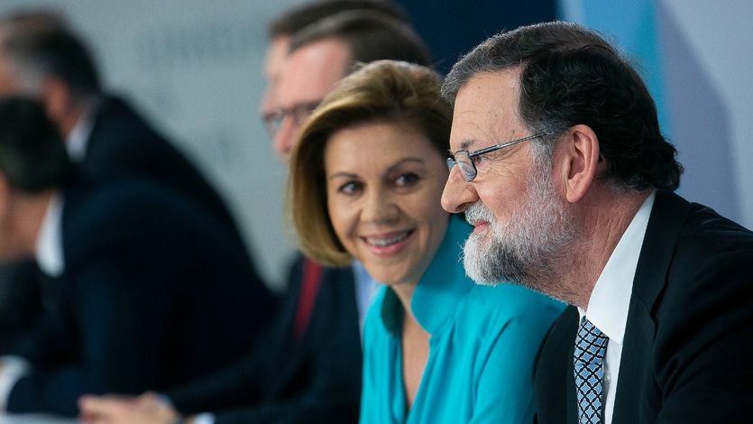 Rajoy, con Cospedal