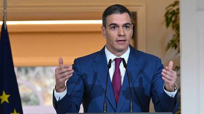 El presidente del Gobierno, Pedro Sánchez