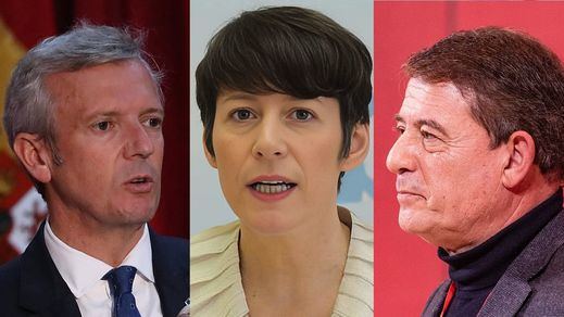 Rueda, Pontón y Besteiro, los principales candidatos de las elecciones gallegas 2024