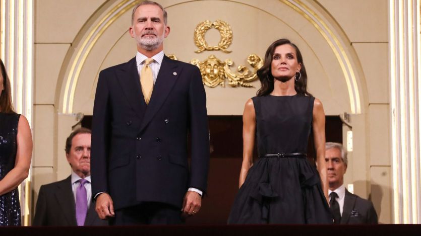 Los Reyes Felipe y Letizia