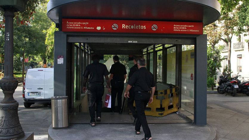 Estación de Recoletos en Cercanías de Madrid