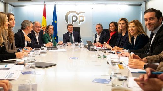 Reunión de la Ejecutiva del PP en Génova