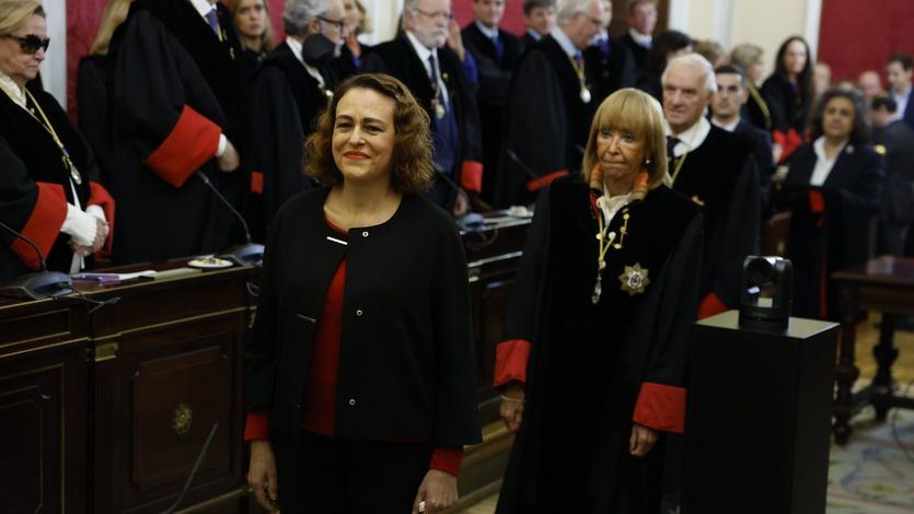 Magdalena Valerio, como presidenta del Consejo de Estado