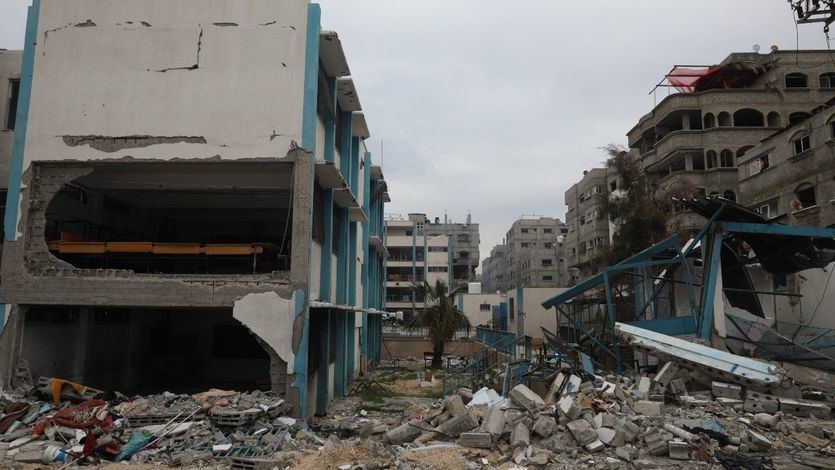 Viviendas de Gaza destruidas