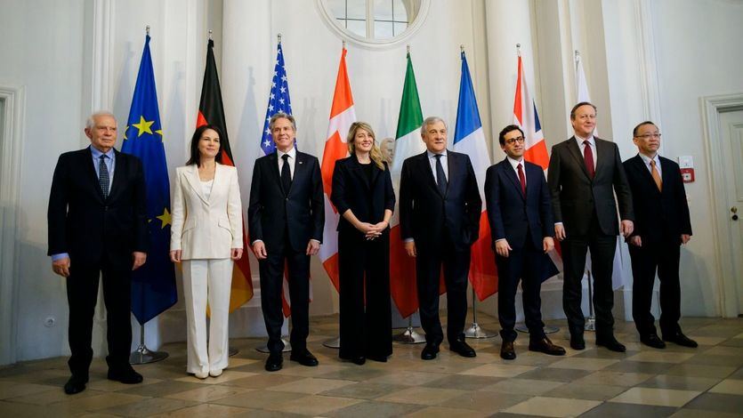 Ministros de Exteriores del G-7