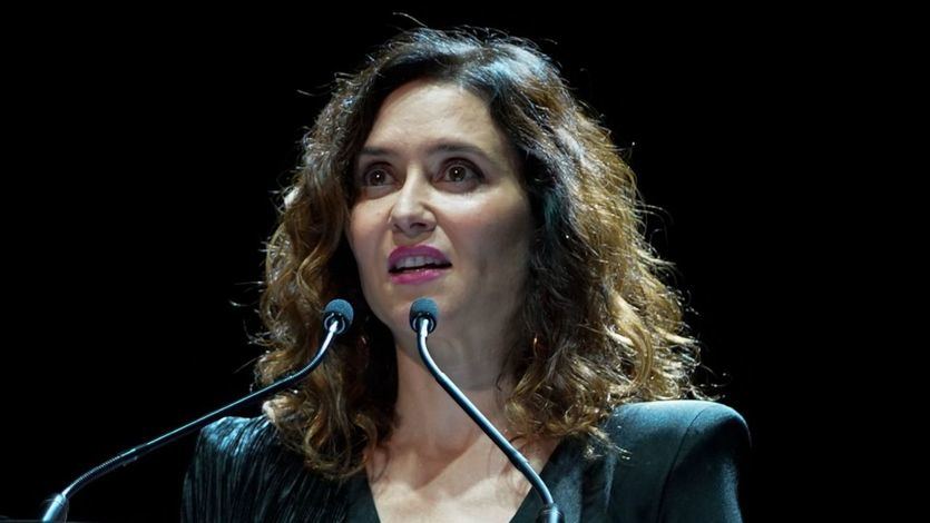 La presidenta de la Comunidad de Madrid, Isabel Díaz Ayuso