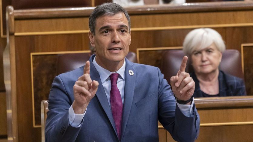 Pedro Sánchez, en el Congreso