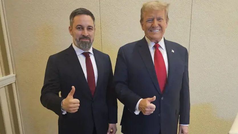 Santiago Abascal y Donald Trump
