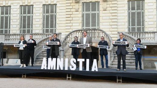 Los presos del procés, pidiendo amnistía para otros procesados tras su indulto