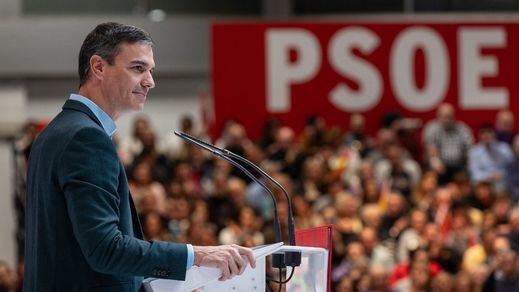 Sánchez, en un acto del PSOE