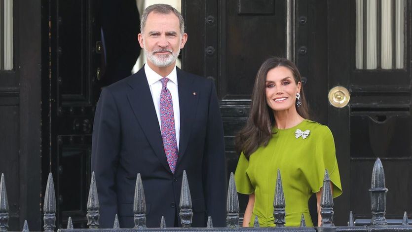 Los Reyes Felipe y Letizia