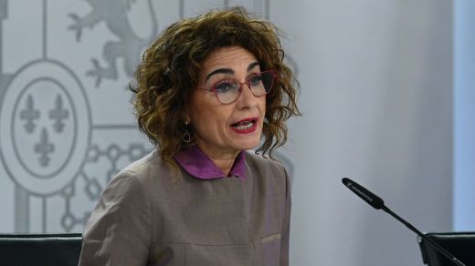 La vicepresidenta cuarta y ministra de Hacienda, María Jesús Montero