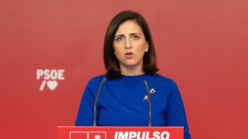 Esther Peña, en rueda de prensa del SPOE