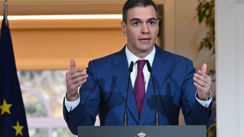 El presidente del Gobierno, Pedro Sánchez