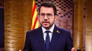Aragonès presenta su propuesta de referéndum pactado: "No estamos ante un imposible"
