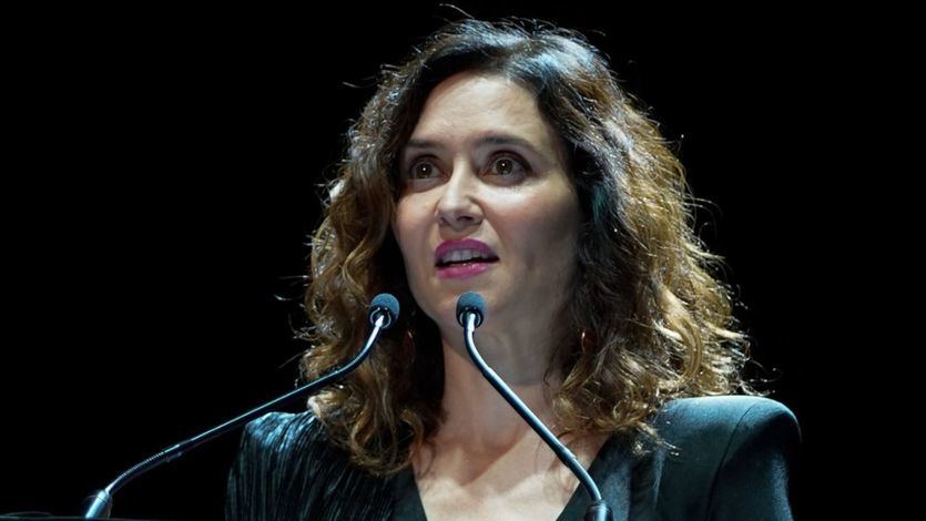 La presidenta de la Comunidad de Madrid, Isabel Díaz Ayuso