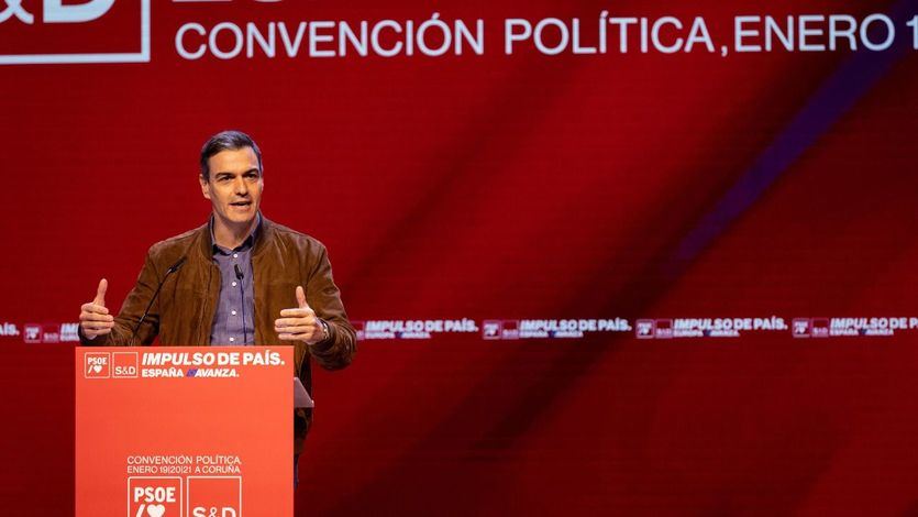 El secretario general del PSOE y presidente del Gobierno, Pedro Sánchez