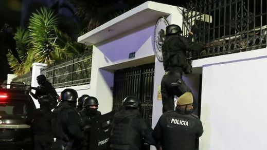 Asalto embajada de México en Ecuador