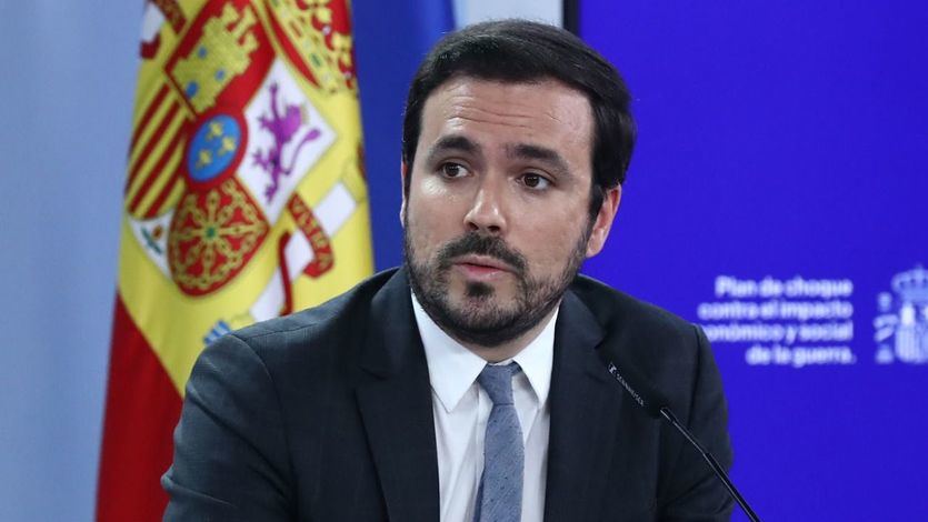 El ministro de Consumo, Alberto Garzón