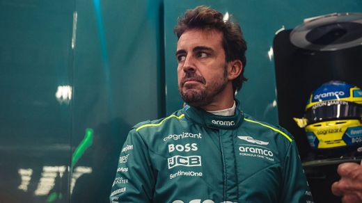 Fernando Alonso, piloto de Aston Martin