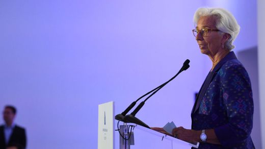 Christine Lagarde, presidenta del Banco Central Europeo (BCE)