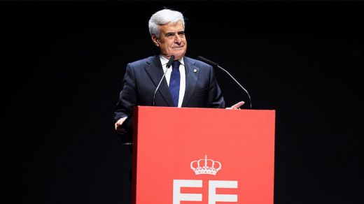 Pedro Rocha, presidente de la RFEF
