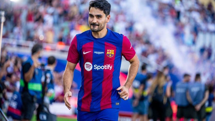 Ilkay Gündogan, con el Barça