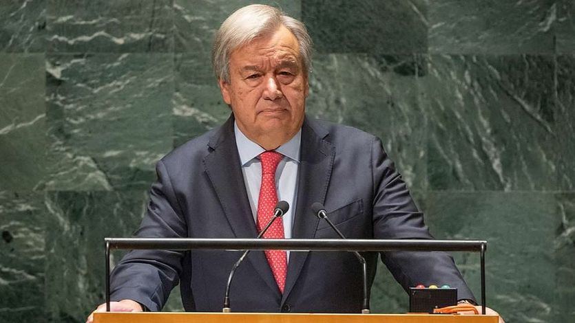 El Secretario General de la ONU, António Guterres