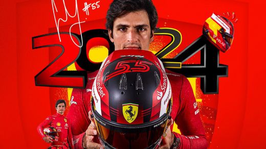 Carlos Sainz en Ferrari