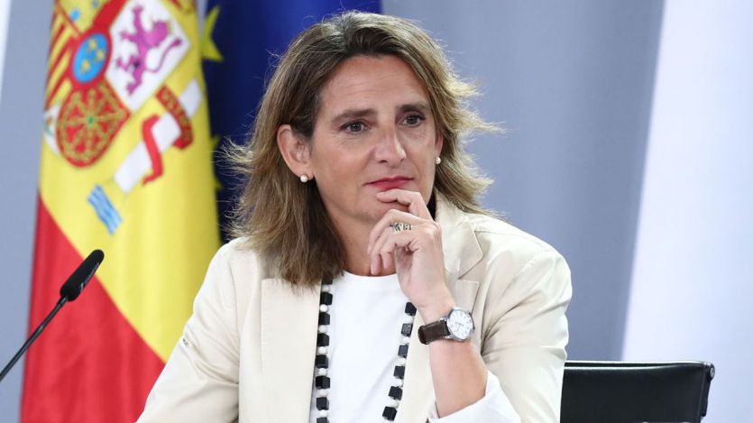 La vicepresidenta tercera y ministra para la Transición Ecológica, Teresa Ribera