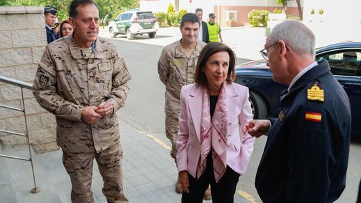 Margarita Robles, ministra de Defensa visita el Mando de Operaciones