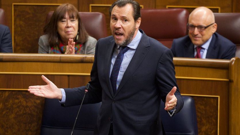 Óscar Puente, en el Congreso