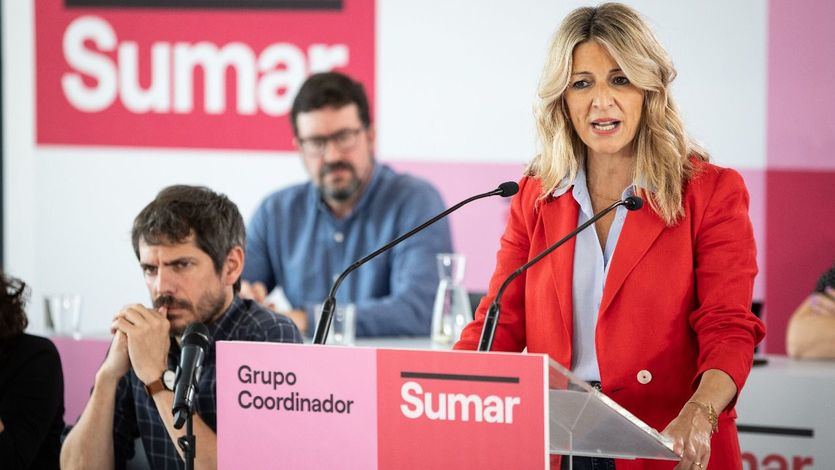 La líder de Sumar, Yolanda Díaz