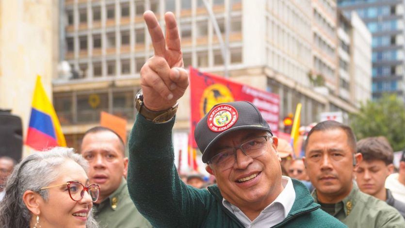 El presidente de Colombia, Gustavo Petro