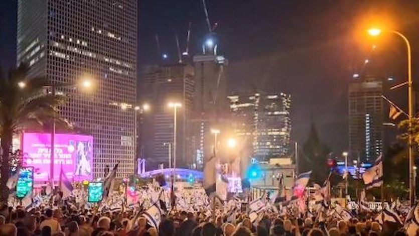 Protestas en Tel Aviv