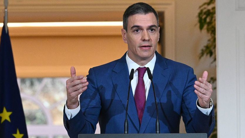 El presidente del Gobierno, Pedro Sánchez