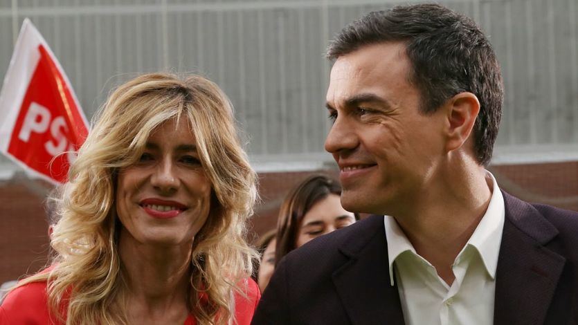 Pedro Sánchez y su mujer, Begoña Gómez