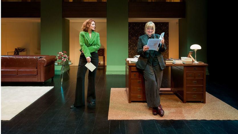 Un momento de la representación.