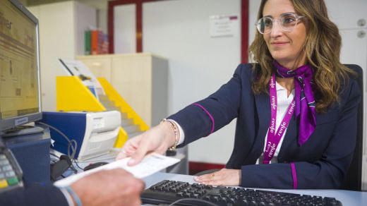 Trabajadora de Renfe