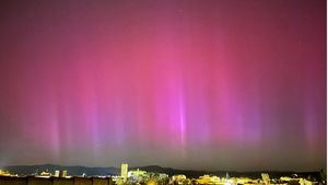 Sorpresa astronómica: una aurora boreal ilumina el cielo de España