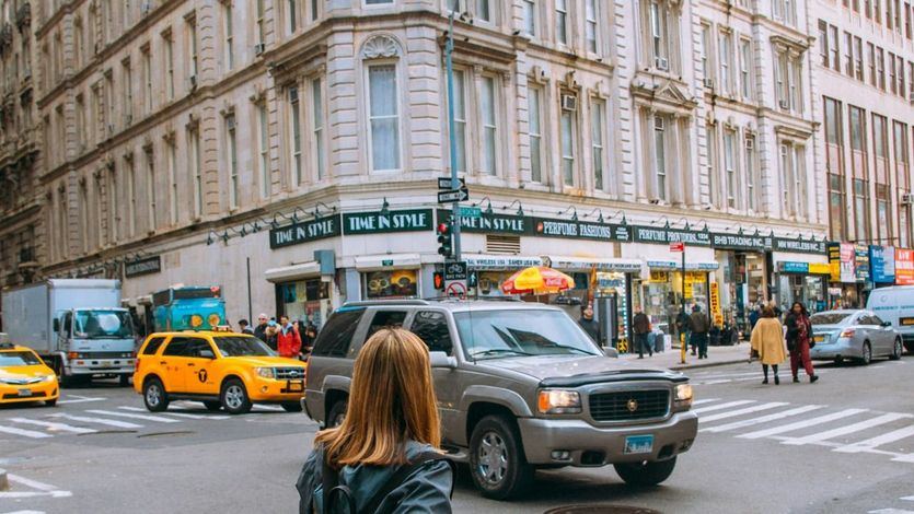 Una calle de Nueva York 