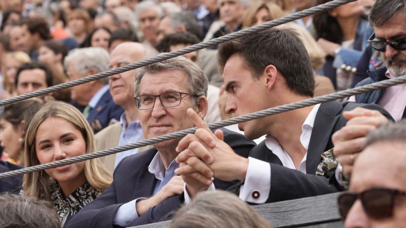 Feijóo, en los toros